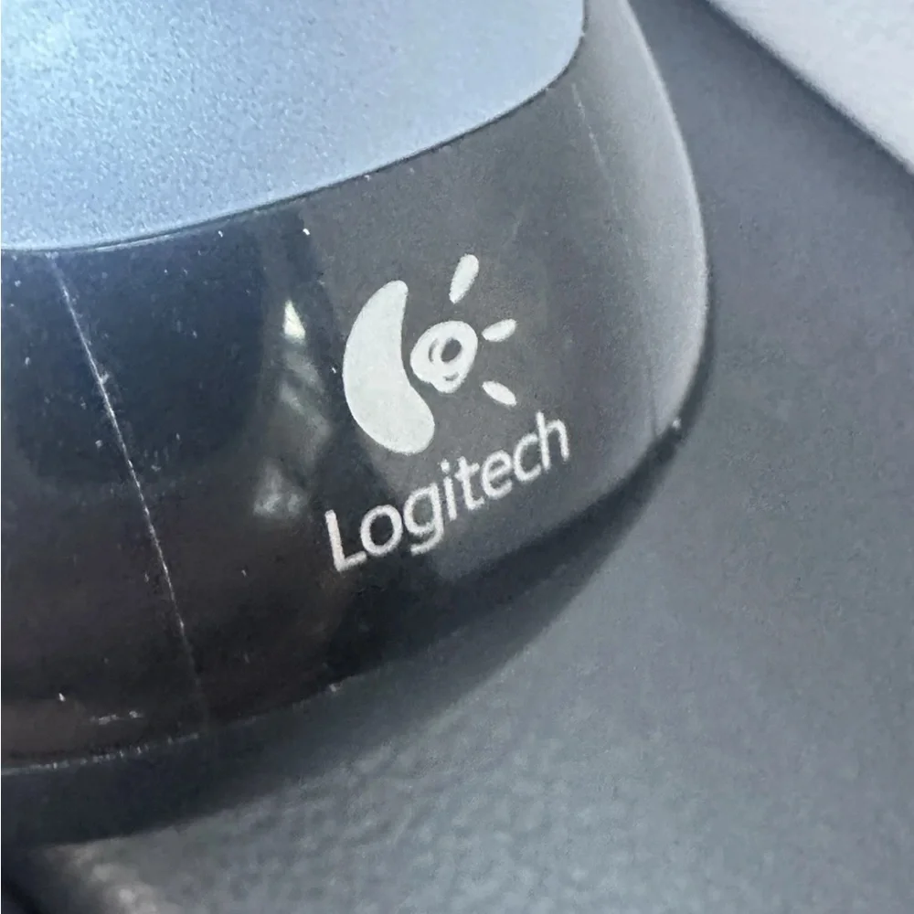 Logitech Gray and Black Wireless Mouse